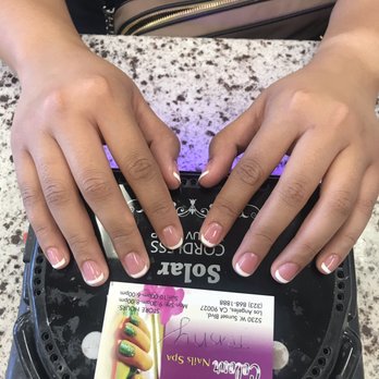 Colour Nails Spa - French tip by Jenny :) - Nail Salons Near Me - Los Angeles, California Colour Nails Spa - French tip by Jenny :) - Nail Salons Near Me - Los Angeles, California