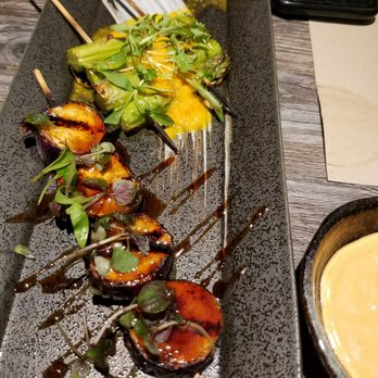 Ke-uH - Robata eggplant and the asparagus - Sushi Bars Near Me - Weston, Florida