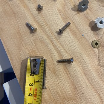 Rejuvenation - The screws are 1.25, too short for a standard drawer - Hardware Stores Near Me - Seattle, Washington Rejuvenation - The screws are 1.25, too short for a standard drawer - Hardware Stores Near Me - Seattle, Washington