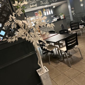 Absolute Thai & Noodles - a table and chairs in a restaurant - Thai Near Me - Crestview, Florida