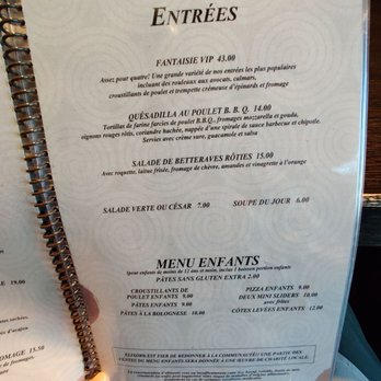Elixor - Menu septembre 2022 - Italian Near Me - Laval, Quebec