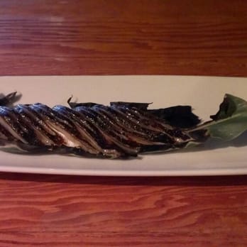 Hapa Toronto - Aburi Saba: Seared marinated mackerel sashimi. They blowtorch this at your table! - Japanese Near Me - Toronto, Ontario Hapa Toronto - Aburi Saba: Seared marinated mackerel sashimi. They blowtorch this at your table! - Japanese Near Me - Toronto, Ontario
