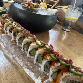 Tokyo Table - CR7 roll (torched) - Japanese Near Me - Sacramento, California Tokyo Table - CR7 roll (torched) - Japanese Near Me - Sacramento, California