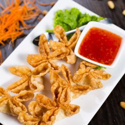 B Thai Cuisine - Crab Delight (cream cheese filling)