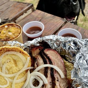 Iron and Oak Brisket - Brisket Sandwich and Brisket Chili both outstanding- Texas Pepper BBQ sauce was my favorite of 3 sauces - Barbeque Near Me - Woodfin, North Carolina Iron and Oak Brisket - Brisket Sandwich and Brisket Chili both outstanding- Texas Pepper BBQ sauce was my favorite of 3 sauces - Barbeque Near Me - Woodfin, North Carolina