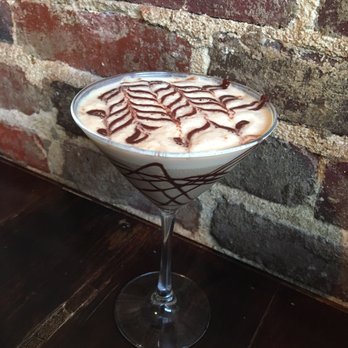 Shyndigz - Mochatini- wouldn't recommend. Alcohol was too overpowering and not enough mocha. - Desserts Near Me - Richmond, Virginia Shyndigz - Mochatini- wouldn't recommend. Alcohol was too overpowering and not enough mocha. - Desserts Near Me - Richmond, Virginia