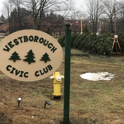 Westborough Civic Club - Front view of lot