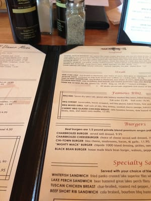 Menu photo 8 Apache Trout Grill Traverse City, MI