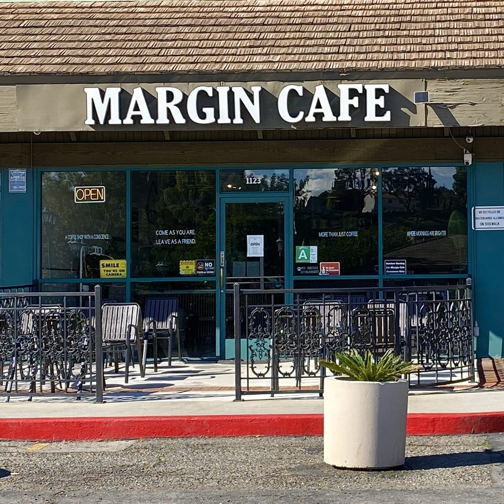 Margin Cafe Coffee Roasters - Outside - Coffee & Tea Near Me - Diamond Bar, California Margin Cafe Coffee Roasters - Outside - Coffee & Tea Near Me - Diamond Bar, California