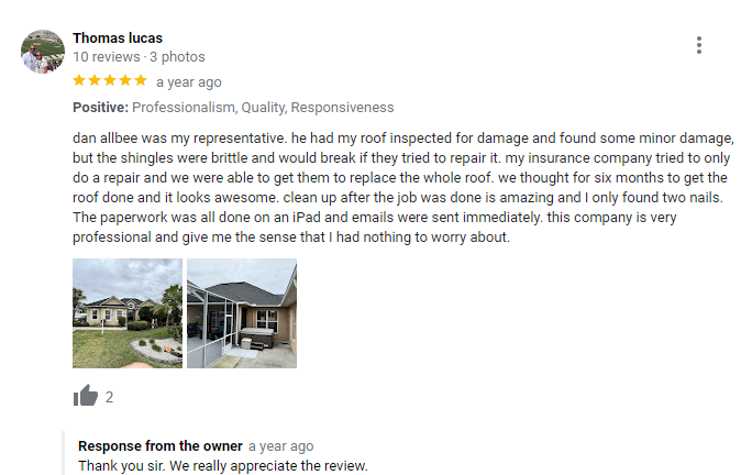 Slide of Florida Premier Roofing