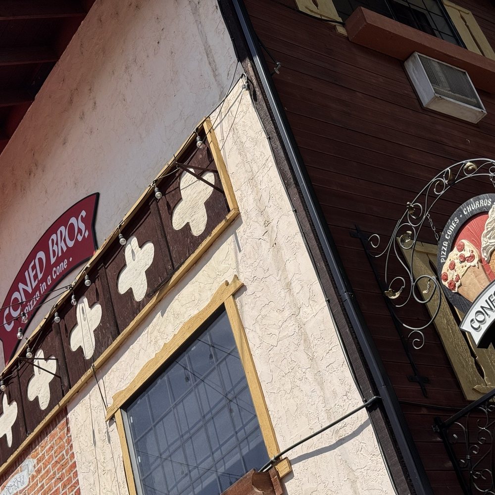 Coned Bros - Street signage - Beer Bar Near Me - Leavenworth, Washington