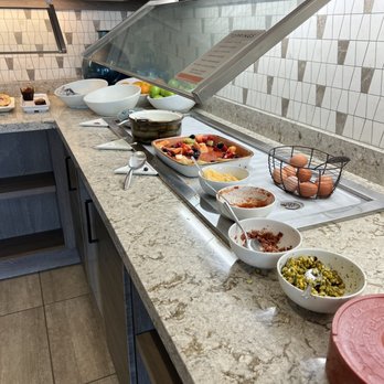 Hyatt Place Buffalo/Amherst - "Cold" breakfast food area (fresh fruit, yogurt, hard boiled eggs, scrambled egg toppings, etc) - Venues & Event Spaces Near Me - Amherst, New York Hyatt Place Buffalo/Amherst - "Cold" breakfast food area (fresh fruit, yogurt, hard boiled eggs, scrambled egg toppings, etc) - Venues & Event Spaces Near Me - Amherst, New York
