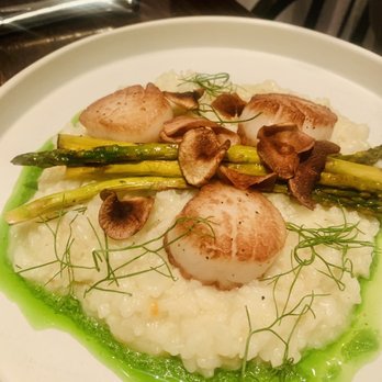 M's Pub - Scallop risotto. - New American Near Me - Omaha, Nebraska M's Pub - Scallop risotto. - New American Near Me - Omaha, Nebraska