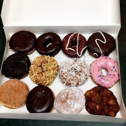 Red velvet, strawberry, Boston kreme, peanut, Oreo, double chocolate, coconut. All were amazing! Red velvet, strawberry, Boston kreme, peanut, Oreo, double chocolate, coconut. All were amazing!