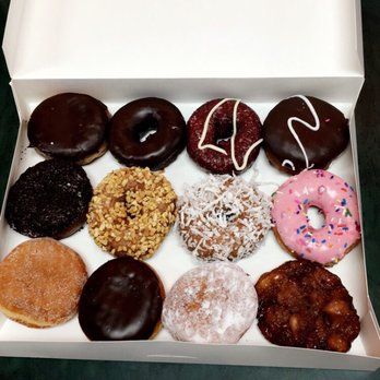 Cafe Donuts - Red velvet, strawberry, Boston kreme, peanut, Oreo, double chocolate, coconut. All were amazing! - Coffee & Tea Near Me - Champlin, Minnesota Cafe Donuts - Red velvet, strawberry, Boston kreme, peanut, Oreo, double chocolate, coconut. All were amazing! - Coffee & Tea Near Me - Champlin, Minnesota
