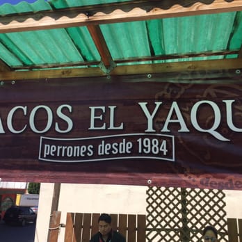 Tacos El Yaqui - It takes a while to find in the backroad a of TJ but if you see this sign you have arrived! - Tacos Near Me - Tijuana, BCN Tacos El Yaqui - It takes a while to find in the backroad a of TJ but if you see this sign you have arrived! - Tacos Near Me - Tijuana, BCN