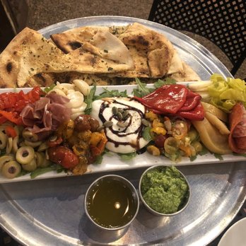 Kaos Pizzeria - Burrata appetizer, hefty! Could have been our whole meal. - Pizza Near Me - Denver, Colorado