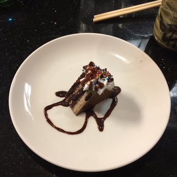 Corner Sushi - This was a great tasting desert. We have the red tail sashimi which was so good. - Sushi Bars Near Me - St. Augustine, Florida