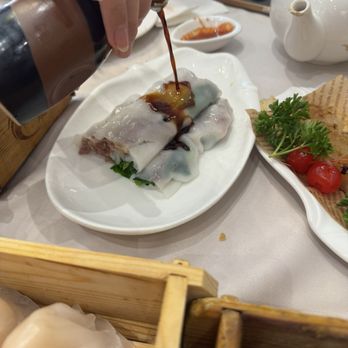 Skyview Fusion Cuisine - Char siu rice roll - Dim Sum Near Me - Markham, Ontario Skyview Fusion Cuisine - Char siu rice roll - Dim Sum Near Me - Markham, Ontario