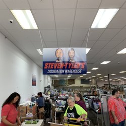 Steve-Tyler’s Liqudation Warehouse - Sign over registers. 6/17/19