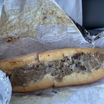 Stuff'D Steaks & Hoagies - Large 9-10" Cheesesteak - Cheesesteaks Near Me - Hershey, Pennsylvania
