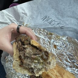 9" The Works Cheesesteak