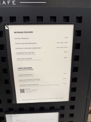 Menu photo 1 Marketplace Café at Nordstrom Arcadia, CA