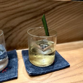 Kira - Pandan cocktail, SO DELICIOUS! - Sushi Bars Near Me - Houston, Texas