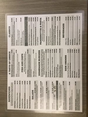 Menu photo 1 Lord Gainsborough Restaurant London, ON