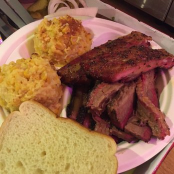 Stiles Switch BBQ & Brew - 3 meat plate - Barbeque Near Me - Austin, Texas