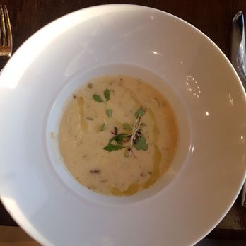 Deep Blu Seafood Grille - New England Clam Chowder was creamy and smoky to perfection. - Seafood Near Me - Orlando, Florida Deep Blu Seafood Grille - New England Clam Chowder was creamy and smoky to perfection. - Seafood Near Me - Orlando, Florida