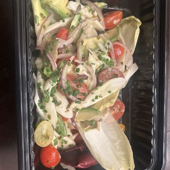 69 Prime - Heart of palm and avocado salad not bad entree but container half full. - Steakhouses Near Me - Homewood, Illinois