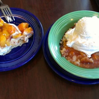 Jongewaard's Bake n Broil - Peach lush and peach cobbler! - American Near Me - Long Beach, California