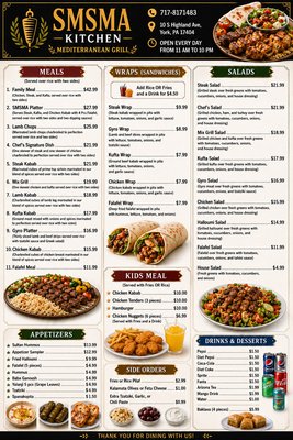 Menu photo 2 Smsma Kitchen West York, PA Menu photo 2 Smsma Kitchen West York, PA
