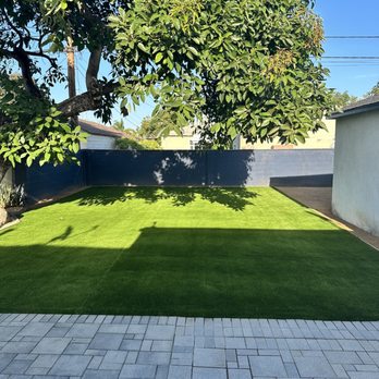 Mike's Synthetic Grass - After - Artificial Turf Near Me Mike's Synthetic Grass - After - Artificial Turf Near Me