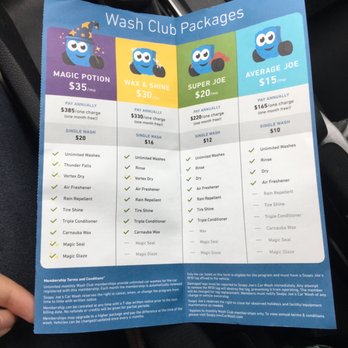Soapy Joe's - Prices for single wash and membership. - Car Wash Near Me - San Marcos, California