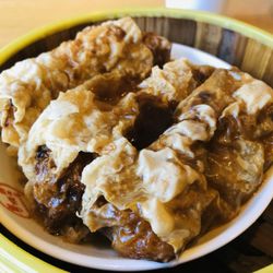 Steamed Bean Curd Rolls