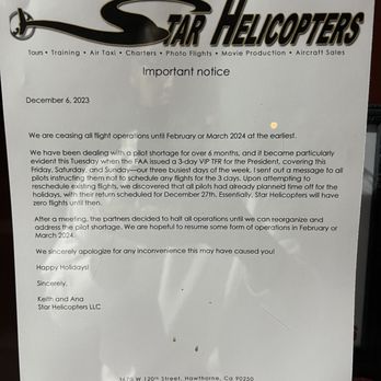 Star Helicopters - Flight Instruction Near Me - Hawthorne, California Star Helicopters - Flight Instruction Near Me - Hawthorne, California