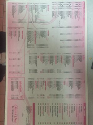 Menu photo 1 China One Bronx, NY Menu photo 1 China One Bronx, NY