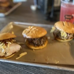 SLAB BBQ & Beer - SLAB SLIDER TRIO