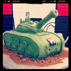 H Cafe - H Cafe's 'Military Ride Out' cake