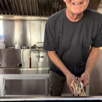Morro Bay Lobster - Jack making sure my sandwich was great! - Food Trucks Near Me - Morro Bay, California Morro Bay Lobster - Jack making sure my sandwich was great! - Food Trucks Near Me - Morro Bay, California
