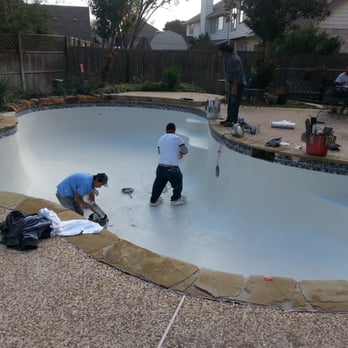 Charlies Pool Service - Finished in white plaster - Pool Cleaners Near Me - Lewisville, Texas Charlies Pool Service - Finished in white plaster - Pool Cleaners Near Me - Lewisville, Texas
