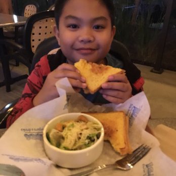 Islands Restaurant - Celebrating his achievement! - Burgers Near Me - Northridge, California