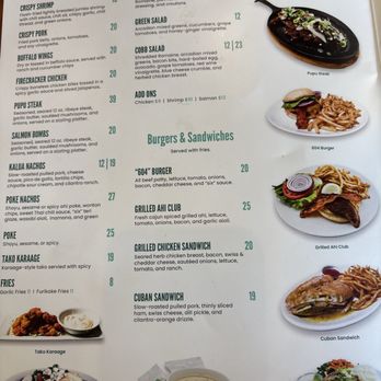 Restaurant 604 - Menu - Breakfast & Brunch Near Me - Honolulu, Hawaii