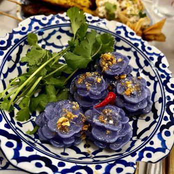 Kin Dee - Flower Dumplings (10/10!) - Thai Near Me - Houston, Texas