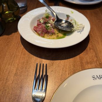 Sartiano's - Yellowfin Tuna - Italian Near Me - New York, New York