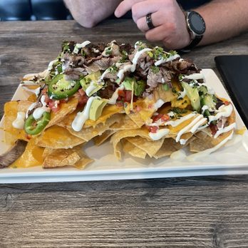 HELLUVA Brewing Company - Tri-Tip Nachos - Brewpubs Near Me - Chandler, Arizona HELLUVA Brewing Company - Tri-Tip Nachos - Brewpubs Near Me - Chandler, Arizona