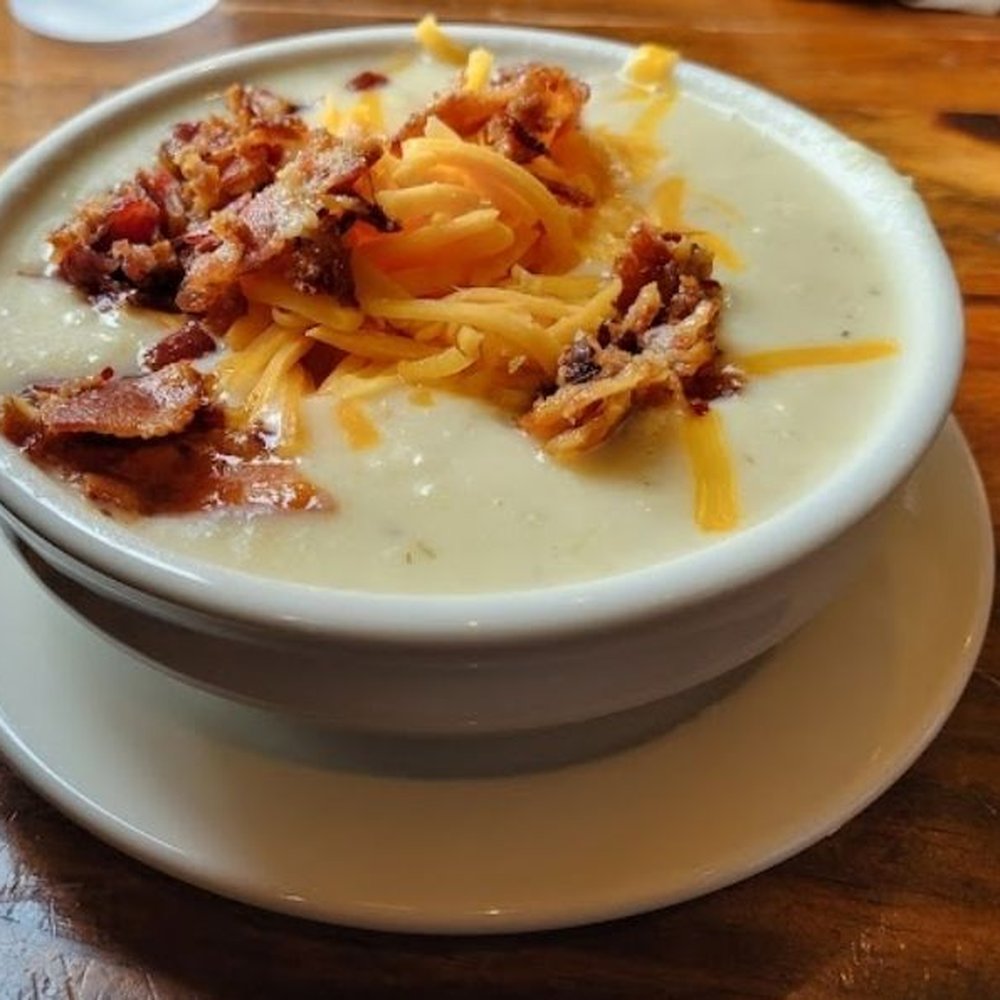 Baked potato soup Baked potato soup