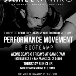 Jamel Ramiro Performance Movement - Jamel Ramiro Performance Movement Bootcamp is an athletic training program.